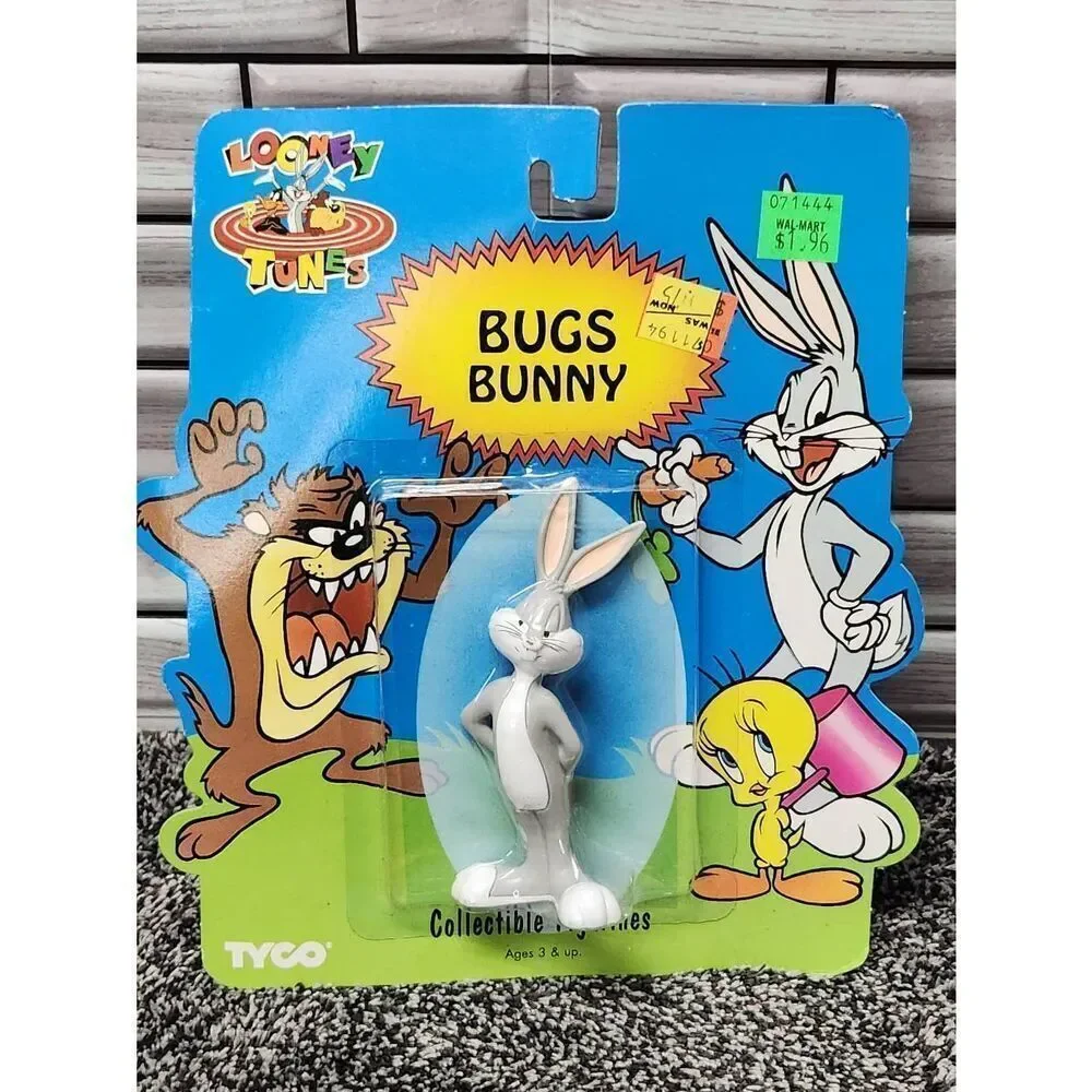 1994 Tyco Looney Tunes Bugs Bunny Figurine on Package #A90